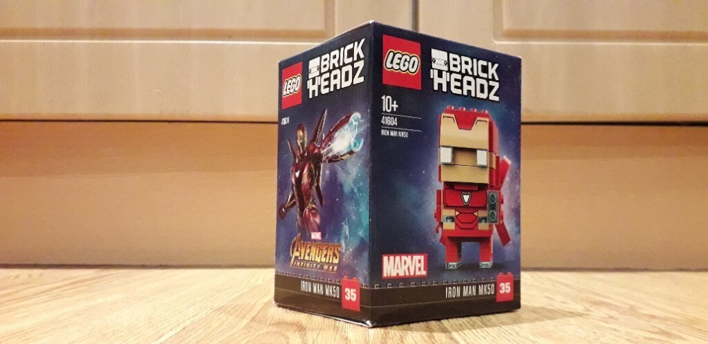 lego brickheadz iron man mk 50